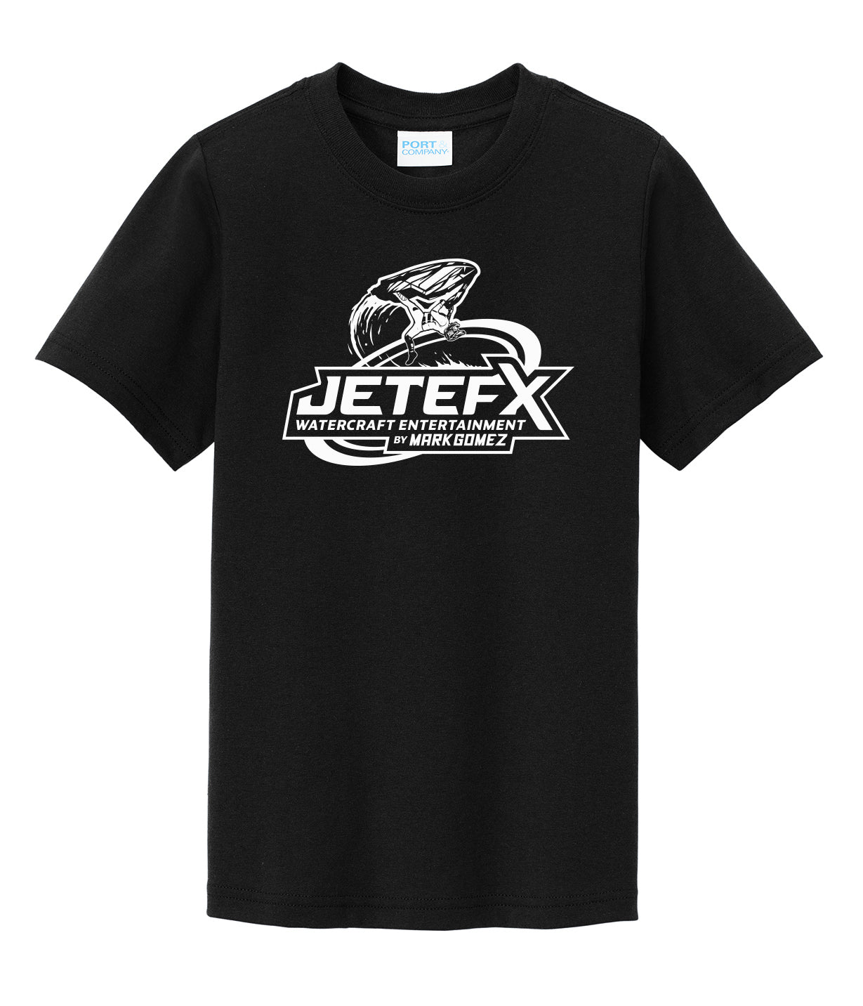 JETEFX Youth Black Tee